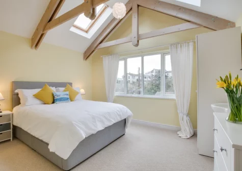 Bedroom #1 at St Mellyn, Portmellon