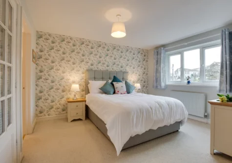 Bedroom #2 at St Mellyn, Portmellon