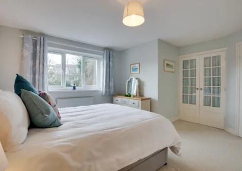 Bedroom #2 at St Mellyn, Portmellon