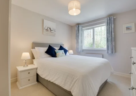 Bedroom #3 at St Mellyn, Portmellon