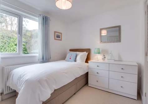 Bedroom #4 at St Mellyn, Portmellon