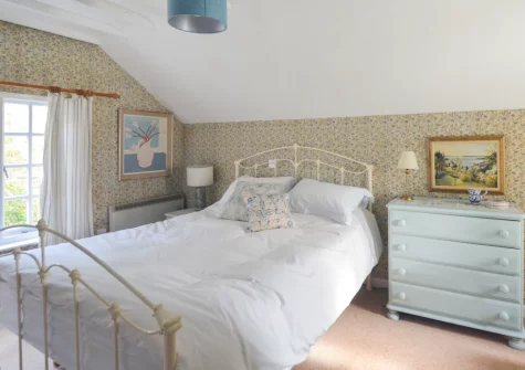 Bedroom #1 at St Michaels, Porthleven