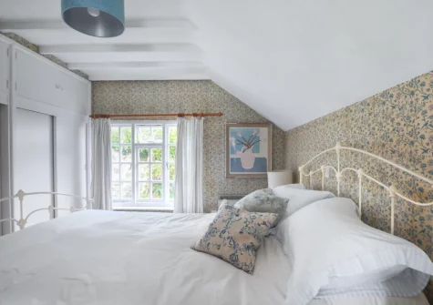 Bedroom #1 at St Michaels, Porthleven