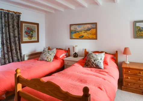 Bedroom #2 at St Michaels, Porthleven
