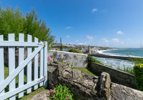 The secret garden at St Michaels, Porthleven
