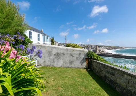 The secret garden at St Michaels, Porthleven