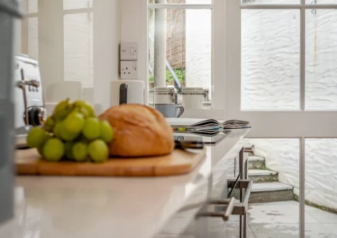 The kitchen at St Piran's, Padstow