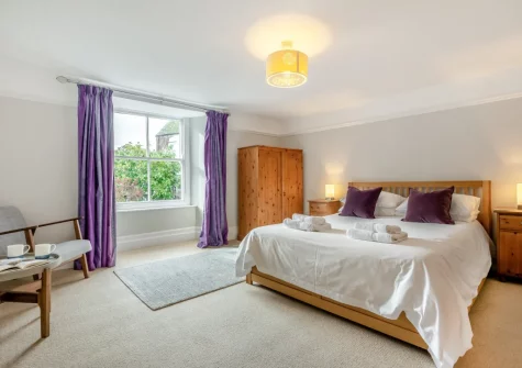 Bedroom #1 at St Piran's, Padstow