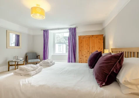 Bedroom #1 at St Piran's, Padstow