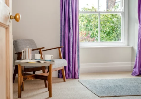 Bedroom #1 at St Piran's, Padstow