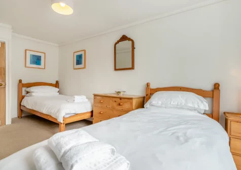 Bedroom #2 at St Piran's, Padstow