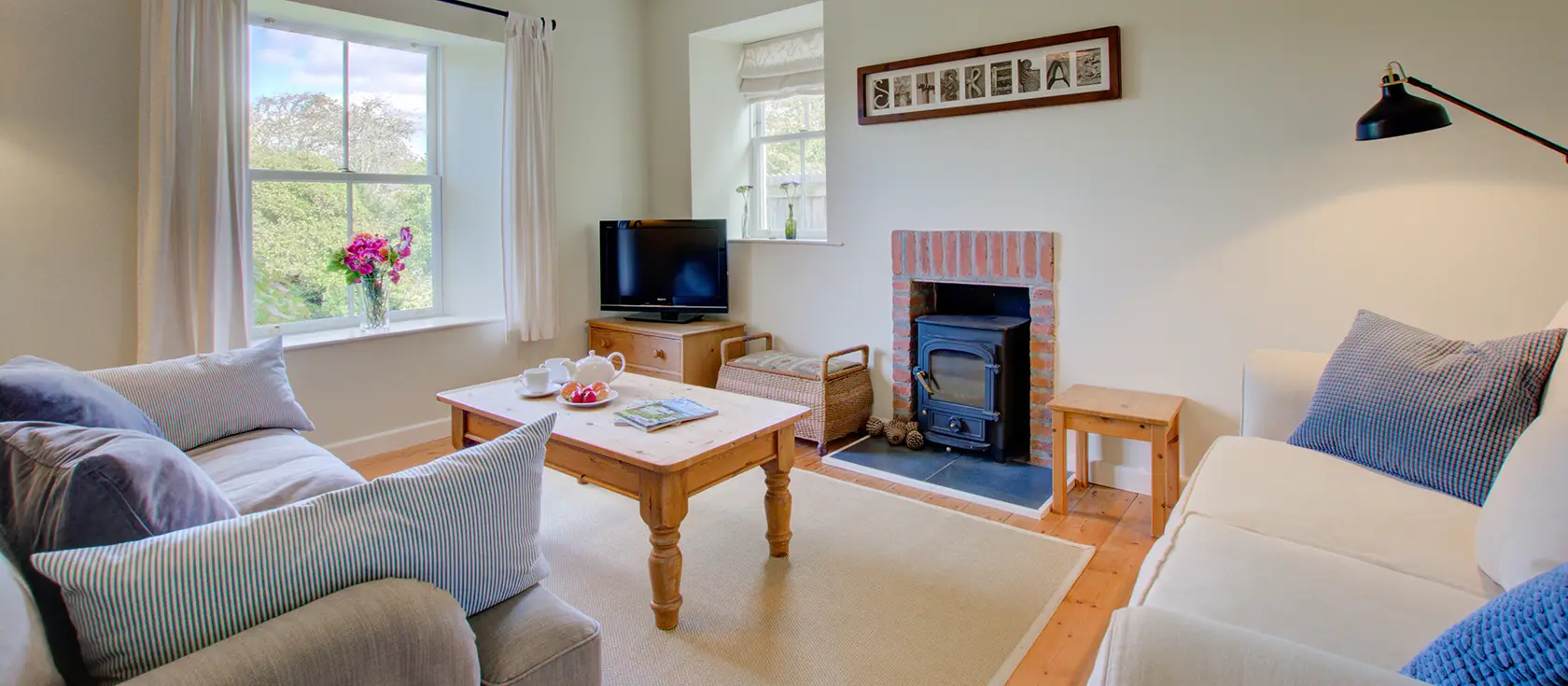 St Teresa's Cottage, St Mawgan is a beautifully restored four-bedroom Cornish cottage with extensive secluded gardens. Perfect for families, it's near the beach and ideally placed for exploring North Cornwall's attractions and treasures.