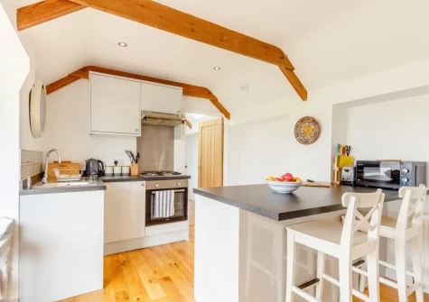 The kitchen at Standing Stones, Newlyn