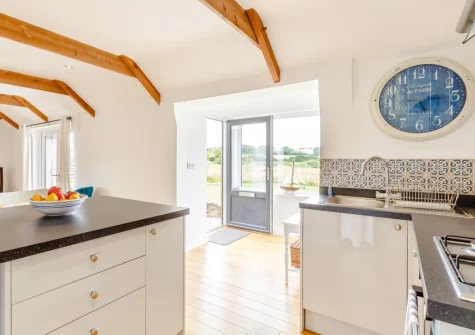 The kitchen at Standing Stones, Newlyn