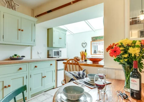 The kitchen at Star Cottage, Shaldon