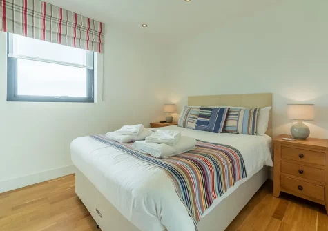 Bedroom #2 at Stargazy, Morcliff Holiday Lodges, St Agnes