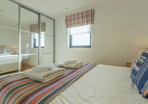 Bedroom #2 at Stargazy, Morcliff Holiday Lodges, St Agnes
