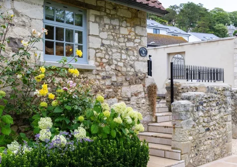 The garden at Starre Barn Cottage, Beer