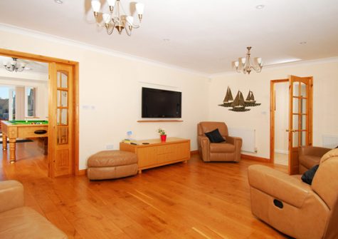 The living area @ Steamer Quay Cottage, Paignton