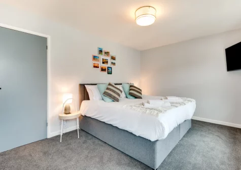 Bedroom #1 at Stepcott Cottage, Braunton