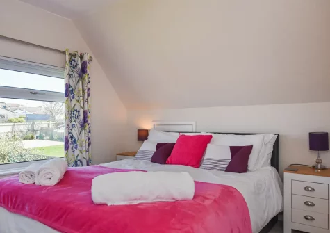 Bedroom #1 at Stewarts Retreat, Bude