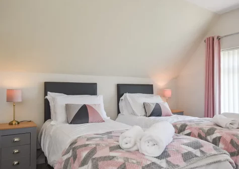 Bedroom #3 at Stewarts Retreat, Bude