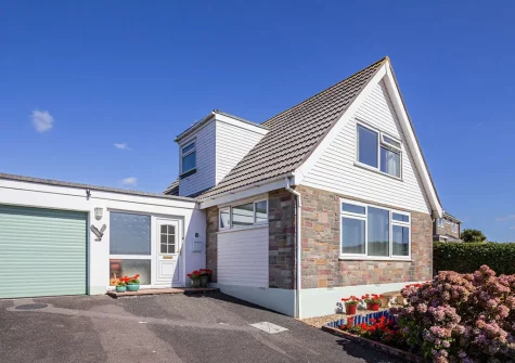 Outside Stewarts Retreat, Bude