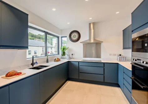 The kitchen at Stone Bay, Westward Ho!