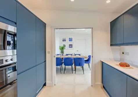The kitchen & dining area at Stone Bay, Westward Ho!