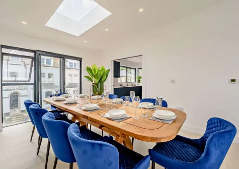 The dining area at Stone Bay, Westward Ho!