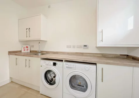 The utility room at Stone Bay, Westward Ho!