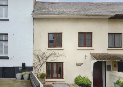 Outside Stone Beam Cottage, Brixham