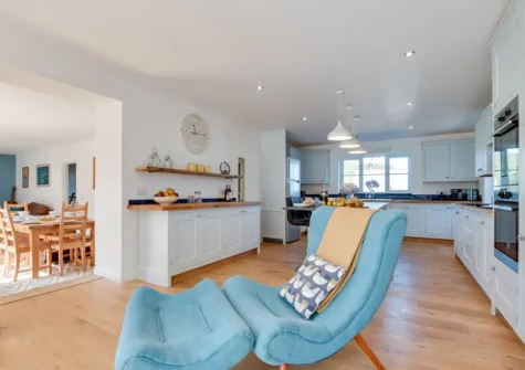 The snug at Stones Throw, Mortehoe