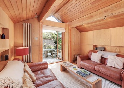 The living area @ Stonewater Barn, Brixham