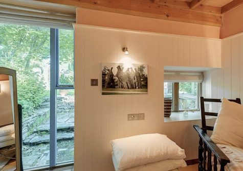 The bedroom @ Stonewater Barn, Brixham