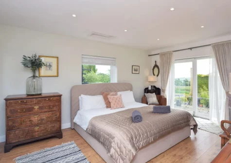 Bedroom #2 at Stonewold, Buckland Brewer