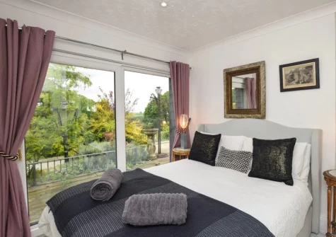 Bedroom #3 at Stonewold, Buckland Brewer