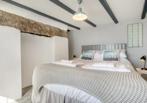 Bedroom #2 at Stormgazer, Porthleven