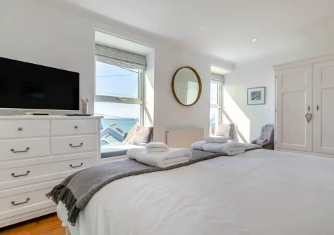 Bedroom #1 at Suffolk Cottage, Porthleven