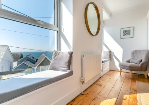 Bedroom #1 at Suffolk Cottage, Porthleven
