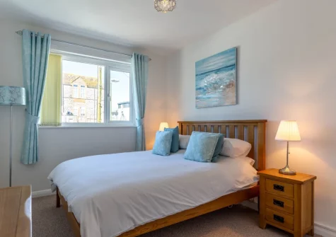 Bedroom #1 at Sulima, Brixham
