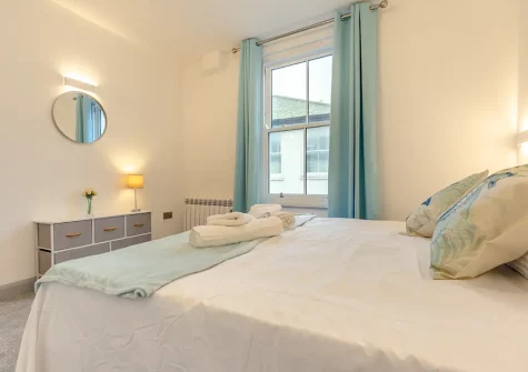Bedroom #1 at Summer Breeze, St Ives