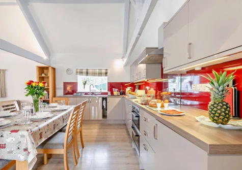 The kitchen at Summer Lane, Saint Martin by Looe