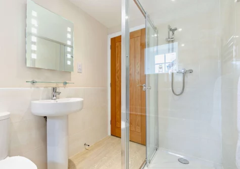 Bedroom #2 en-suite at Summer Lane, Saint Martin by Looe