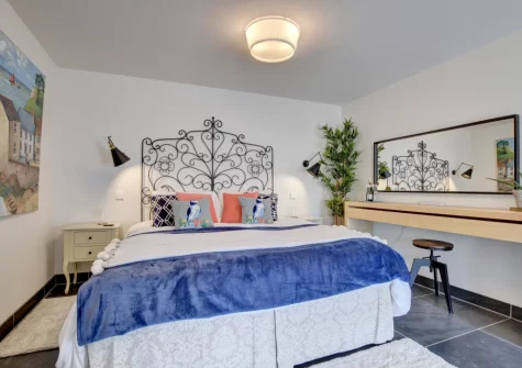 Bedroom #1 at Summercombe, Berrynarbor