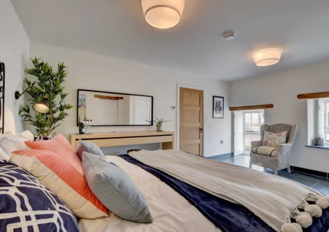 Bedroom #1 at Summercombe, Berrynarbor