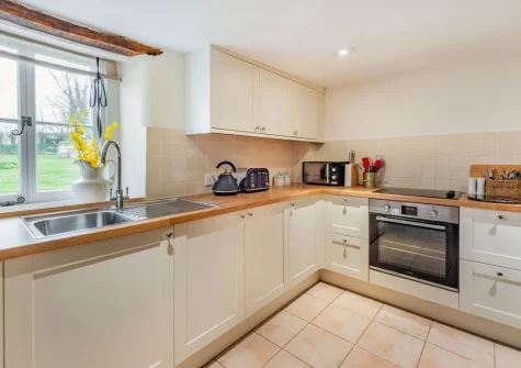 The kitchen at Summermoor, Cobbaton