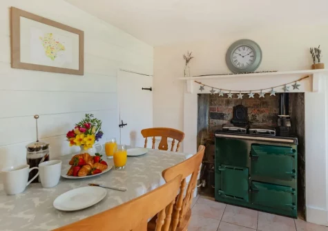 The kitchen & dining area at Summermoor, Cobbaton