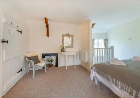 Bedroom #1 at Summermoor, Cobbaton