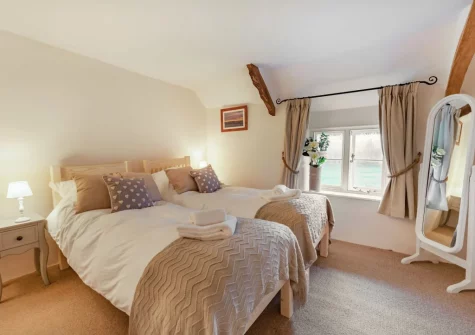 Bedroom #2 at Summermoor, Cobbaton